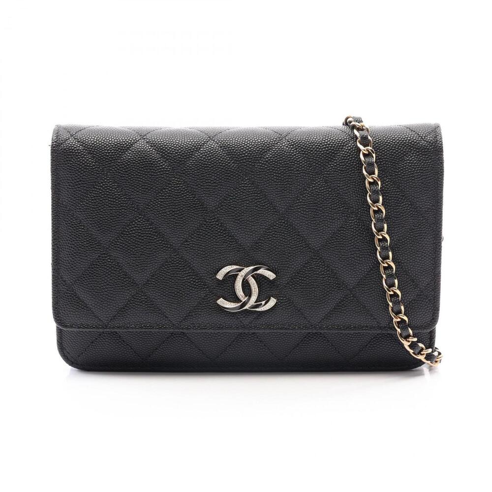 Chanel Matelassé Shoulder Bag/Handbag, Caviar Leather (Grained Calfskin), Wom...